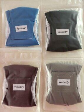 Vecomfy Washable Diapers For Male Puppies Set of 4 Size XS-New